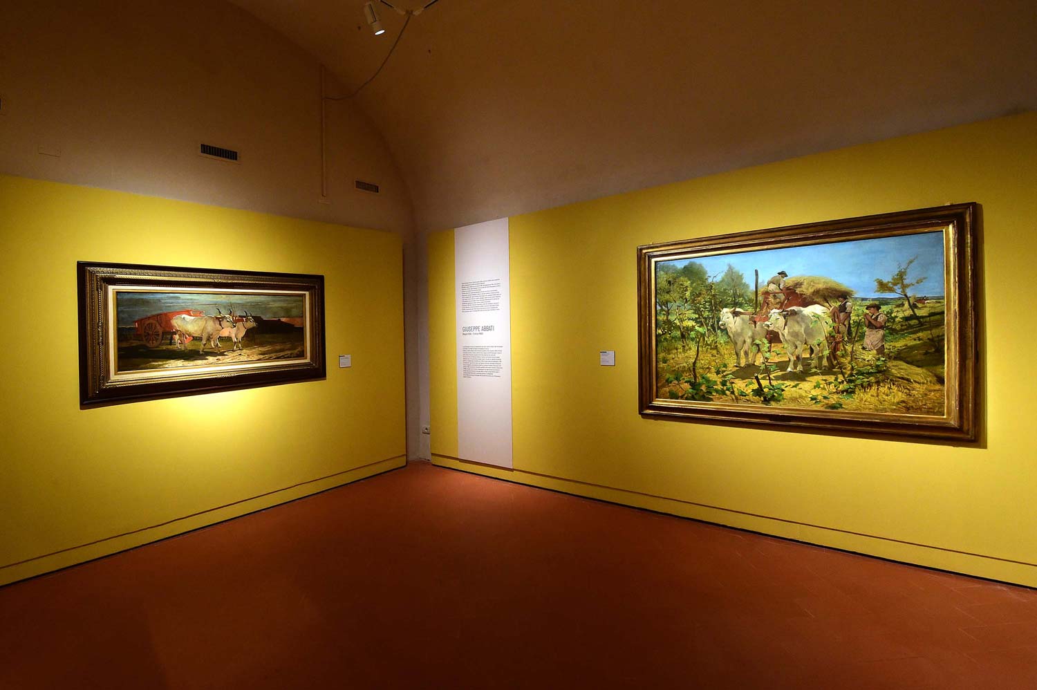 Allestimenti della mostra I Macchiaioli Allestimenti della mostra I Macchiaioli