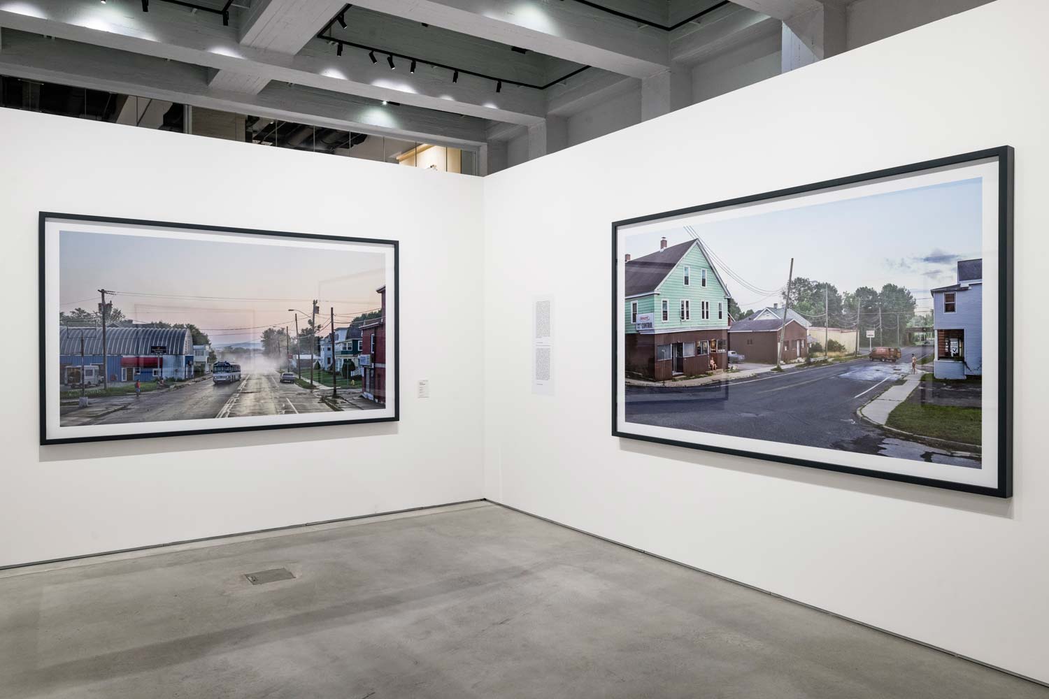 Gregory Crewdson-Ausstellungslayouts. Abendseite
