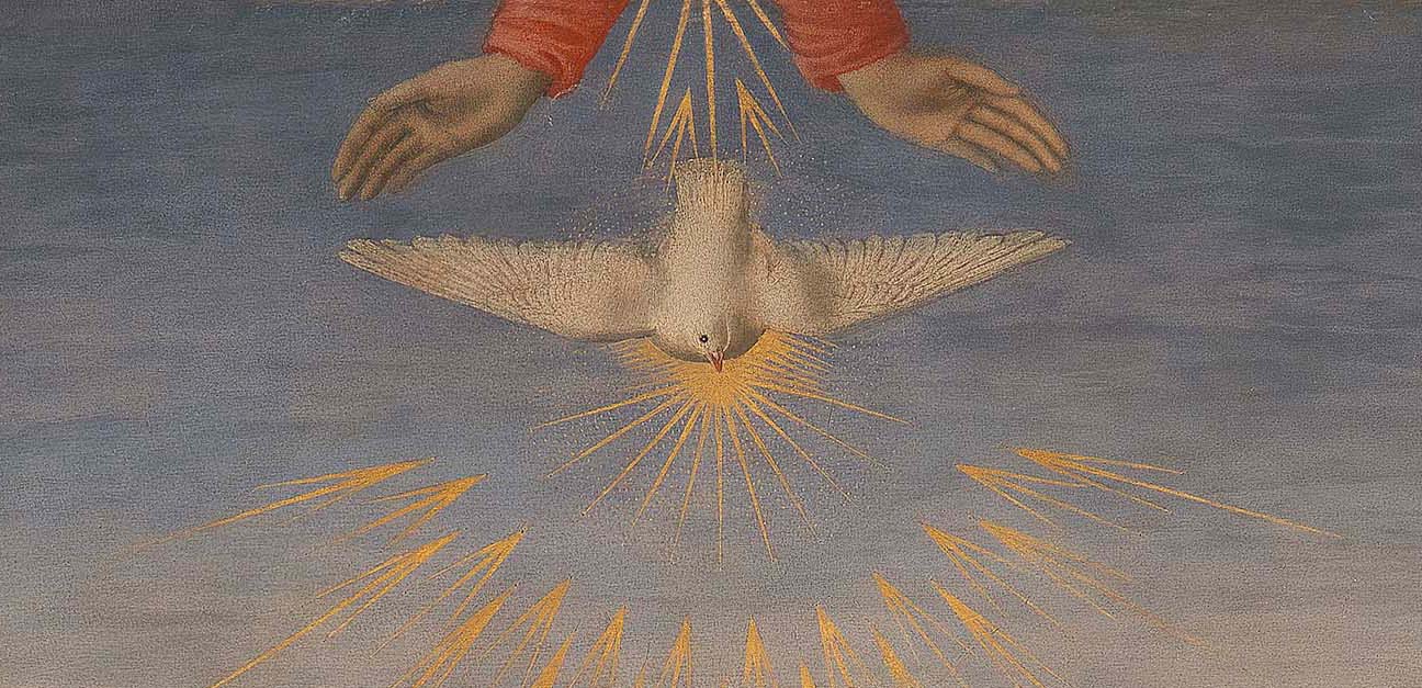 Les mains du Père éternel et la colombe Les mains du Père éternel et la colombe