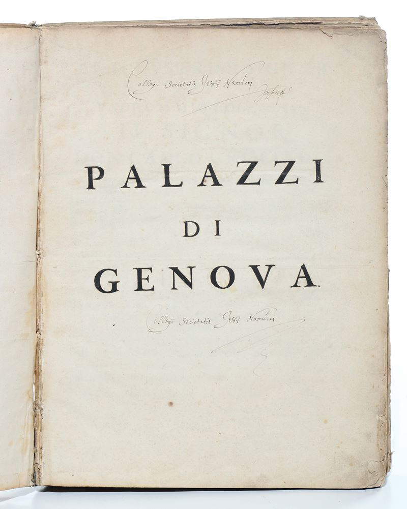 Frontispice de I Palazzi di Genova, édition de 1622 Frontispice de I Palazzi di Genova, édition de 1622