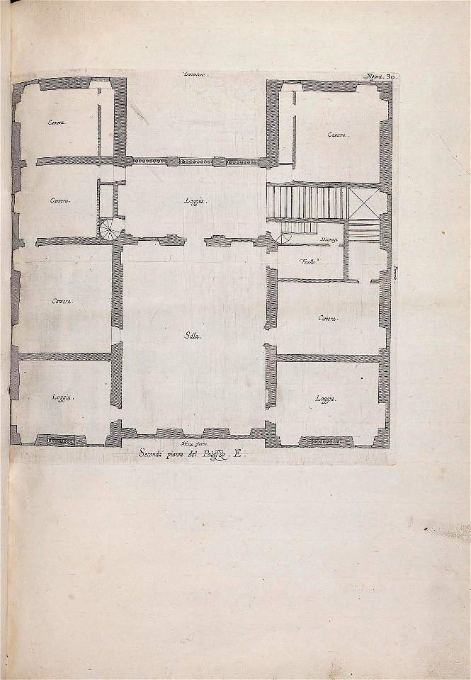Deuxième salle du Palais E (Villa Tobia Pallavicino dite  Deuxième salle du Palais E (Villa Tobia Pallavicino dite
