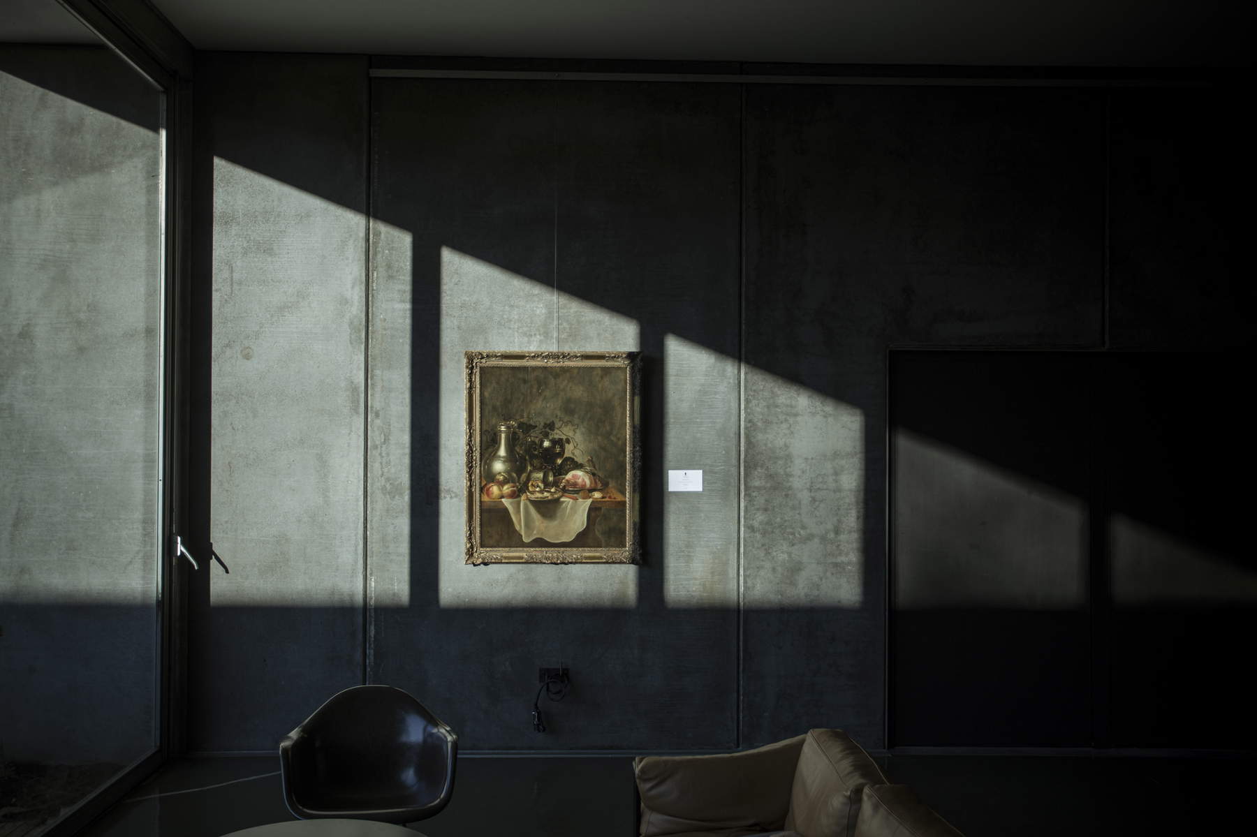 Montaje de la exposición Cuentos de invierno. Historias del arte de Baco a Jesús