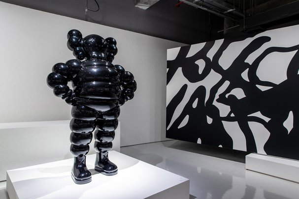 La mostra di Kaws La mostra di Kaws