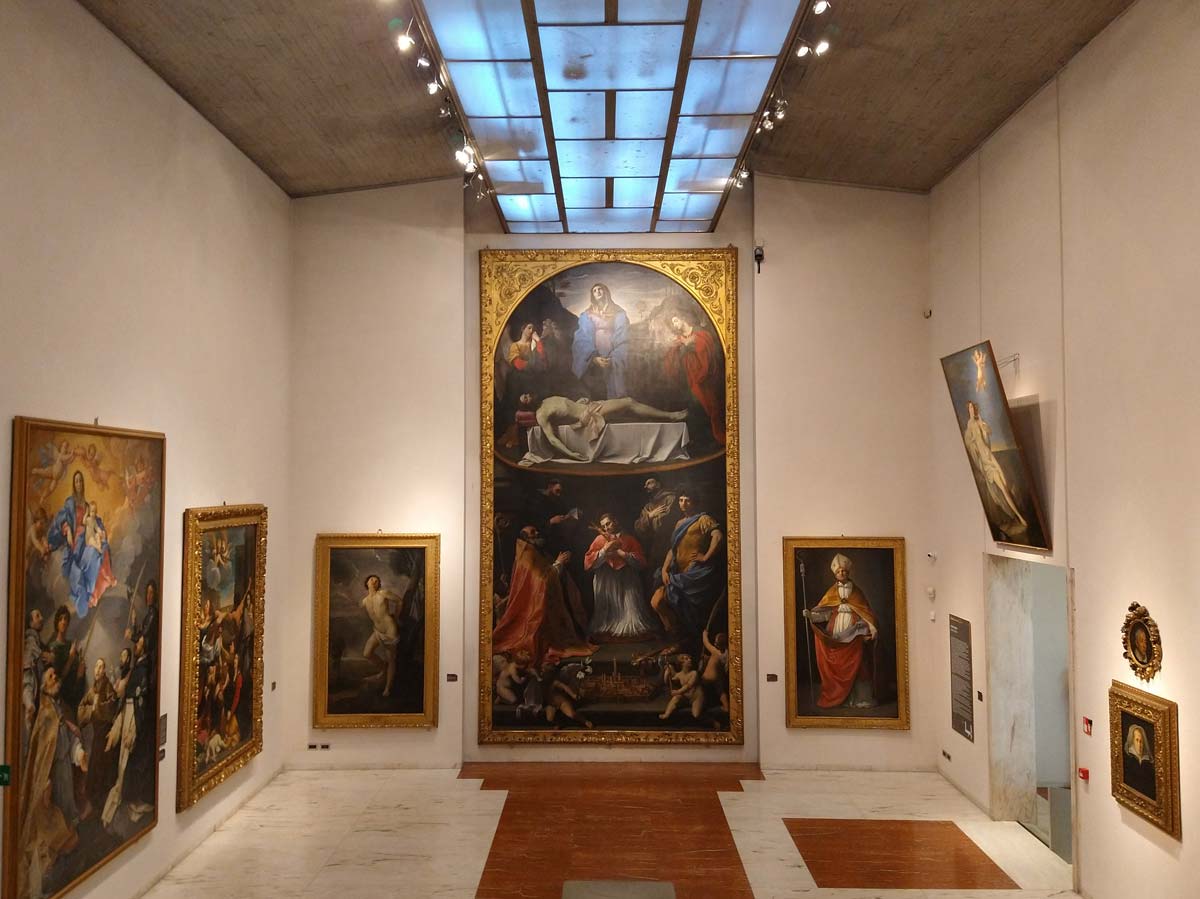 Guido Reni Saal in der Pinacoteca Nazionale in Bologna Guido Reni Saal in der Pinacoteca Nazionale in Bologna