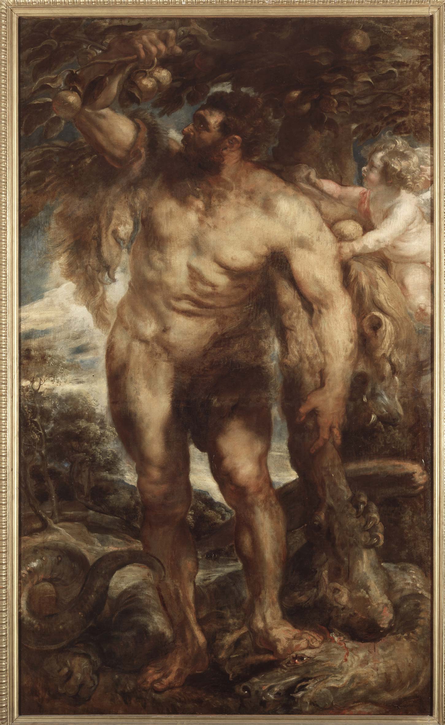 Pieter Paul Rubens, Herkules im Garten der Hesperiden (um 1635-1638; Öl auf Leinwand, 246 x 168,5 cm; Turin, Musei Reali, Galleria Sabauda) Pieter Paul Rubens, Herkules im Garten der Hesperiden (um 1635-1638; Öl auf Leinwand, 246 x 168,5 cm; Turin, Musei Reali, Galleria Sabauda)