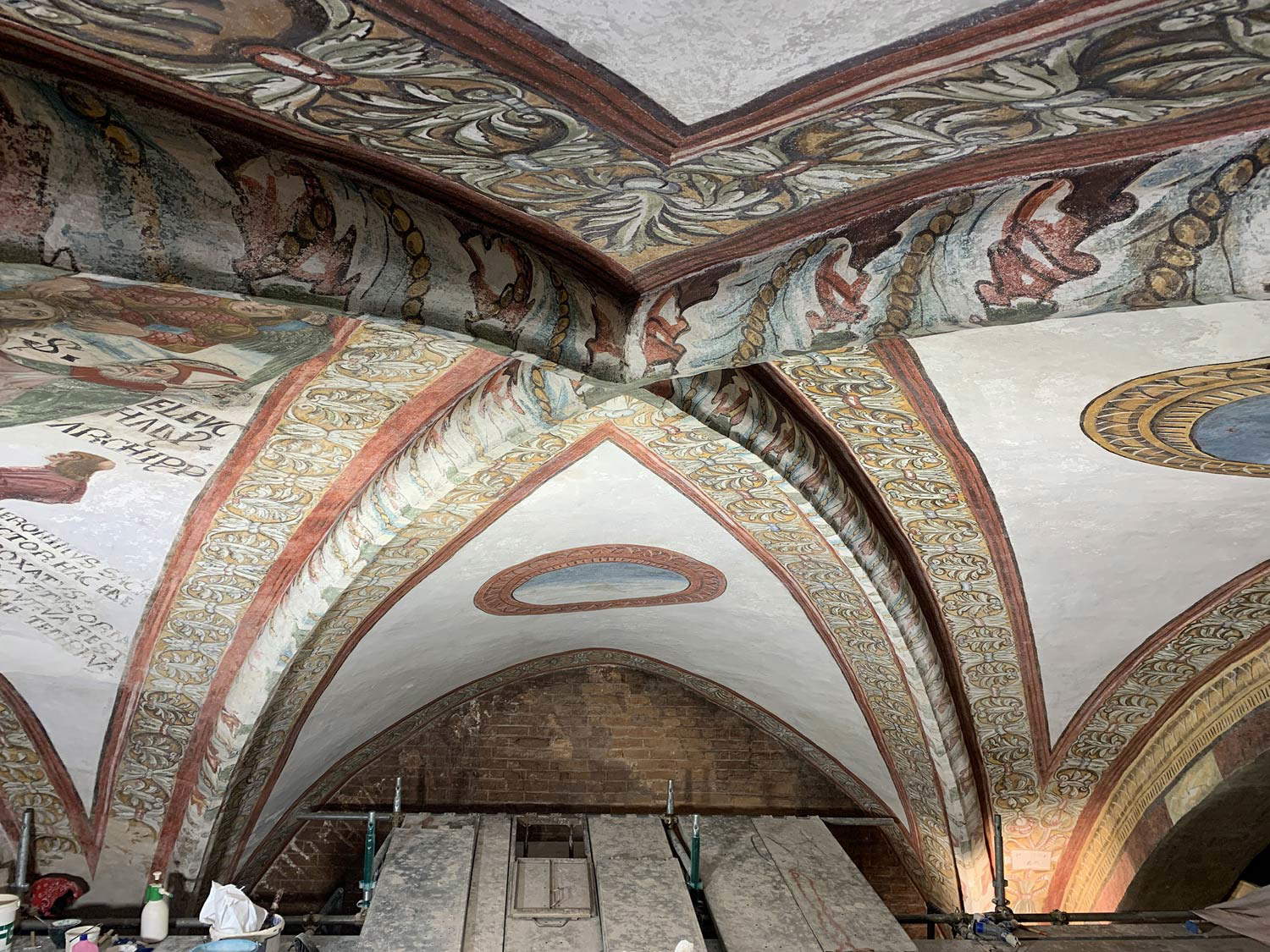 Die gefundenen Fresken