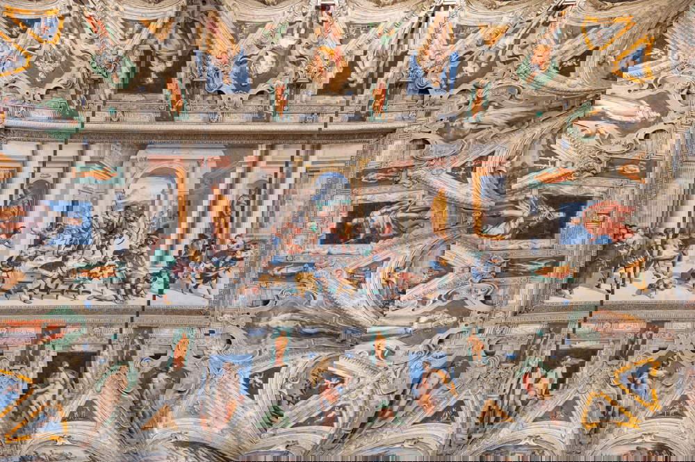 Fresque de Luca Cambiaso au Palais de la Méridienne