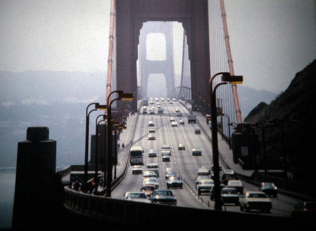 Alberto Di Lenardo, Rückkehr nach San Francisco über die Golden Gate Bridge (August 1979) Alberto Di Lenardo, Rückkehr nach San Francisco über die Golden Gate Bridge (August 1979)