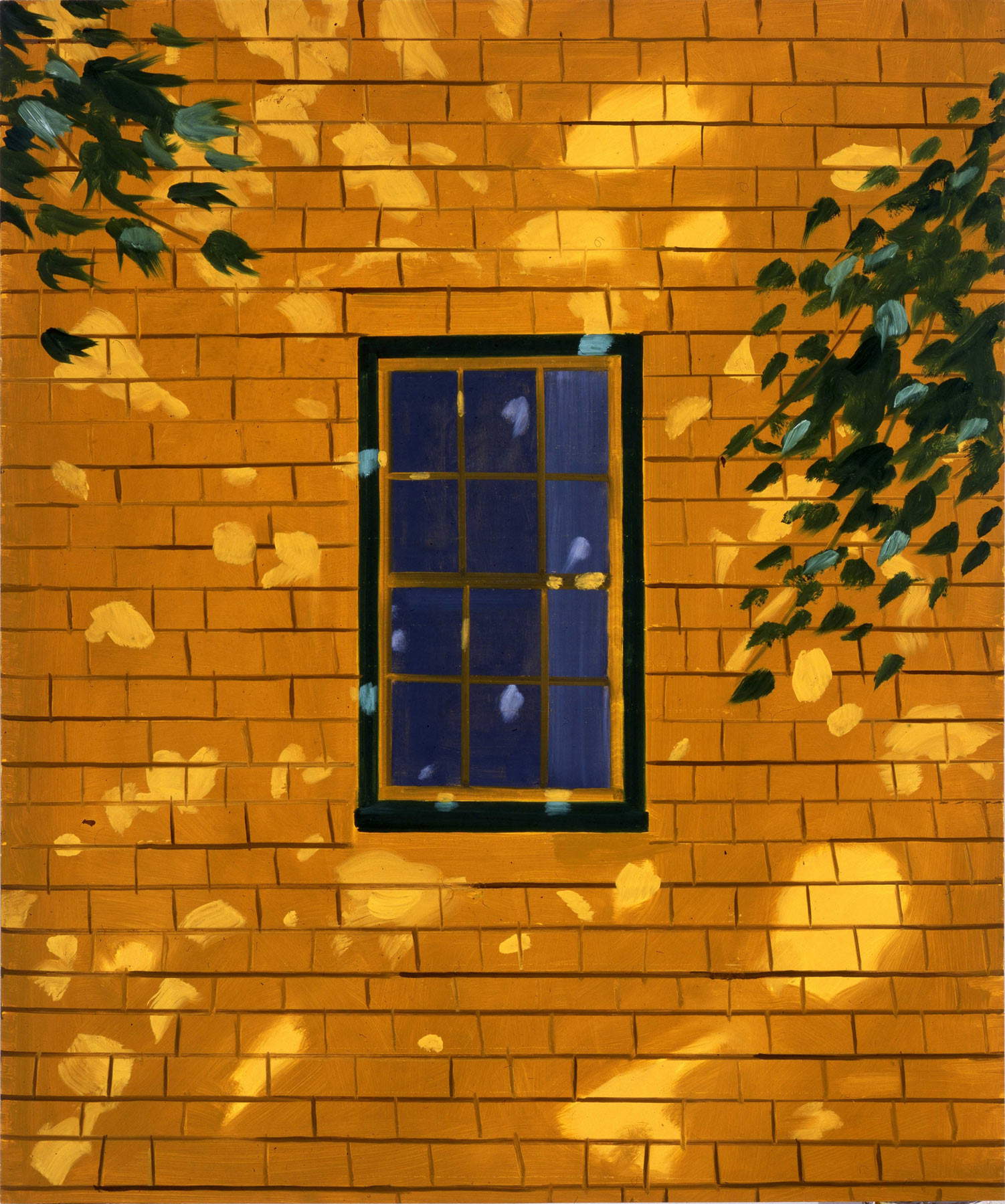 Alex Katz, Yellow house (2001; Collezione privata) Alex Katz, Yellow house (2001; Collezione privata)
