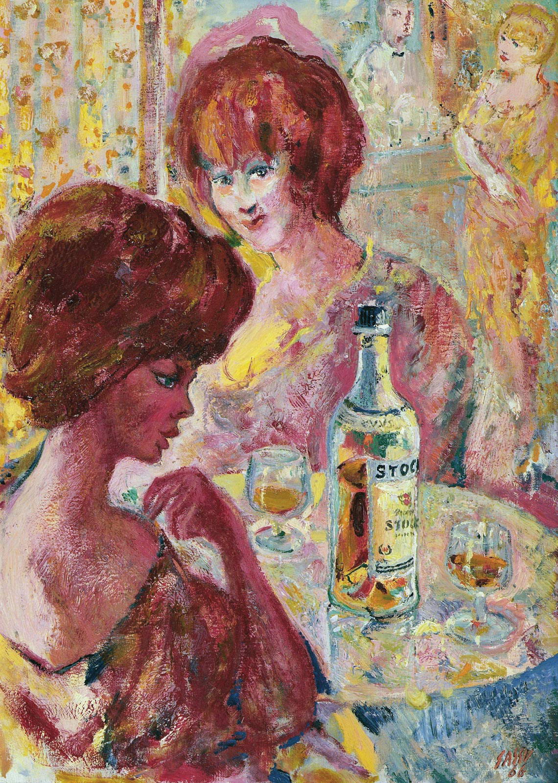 Aligi Sassu, Caffè (1930; óleo sobre lienzo, 70 x 50 cm; Trieste, Fondazione CR Trieste) Aligi Sassu, Caffè (1930; óleo sobre lienzo, 70 x 50 cm; Trieste, Fondazione CR Trieste)