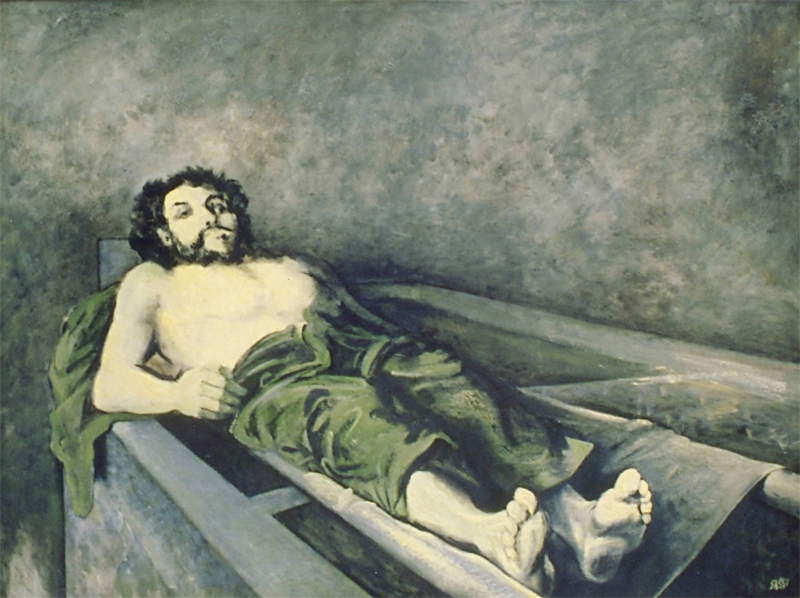 Aligi Sassu, Che Guevara (1967; óleo sobre lienzo, 150 x 200 cm; Fundación Aligi Sassu y Helenita Olivares) Aligi Sassu, Che Guevara (1967; óleo sobre lienzo, 150 x 200 cm; Fundación Aligi Sassu y Helenita Olivares)