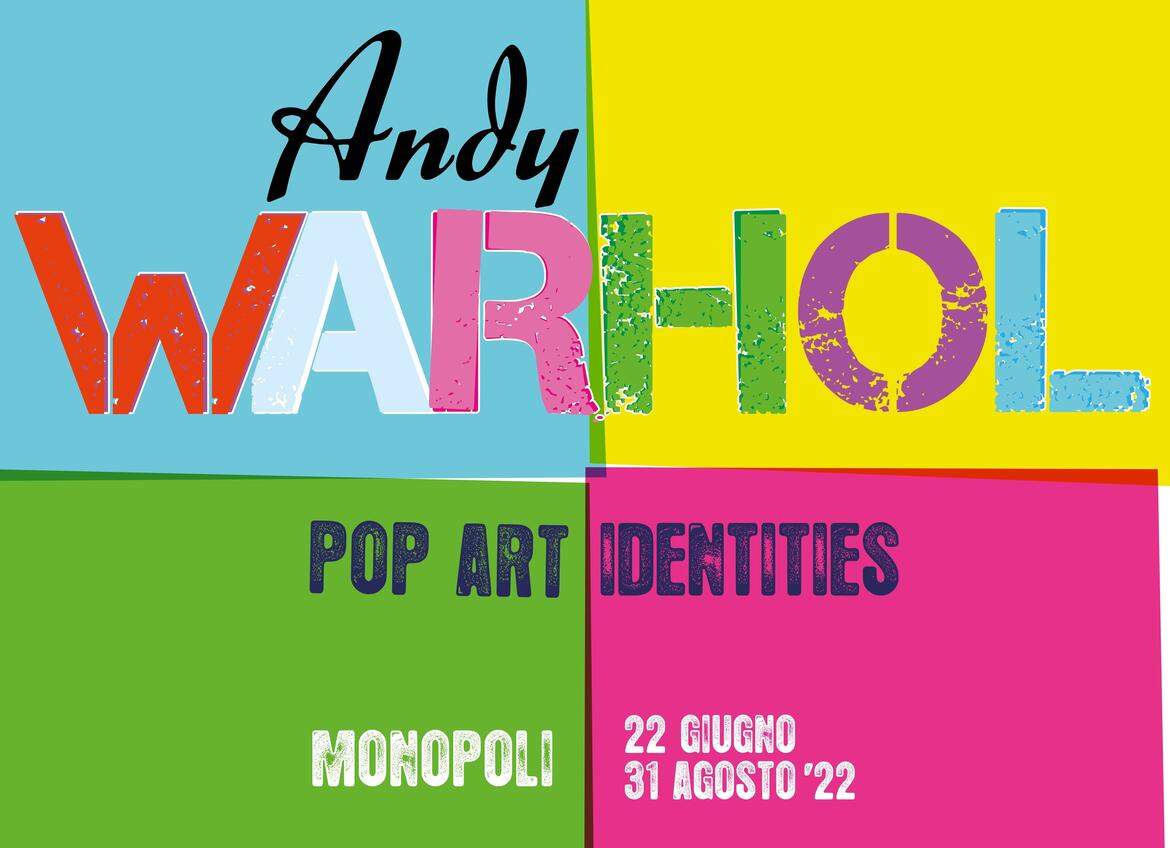 Andy Warhol in Monopoly with Pop Art Identities exhibition.
