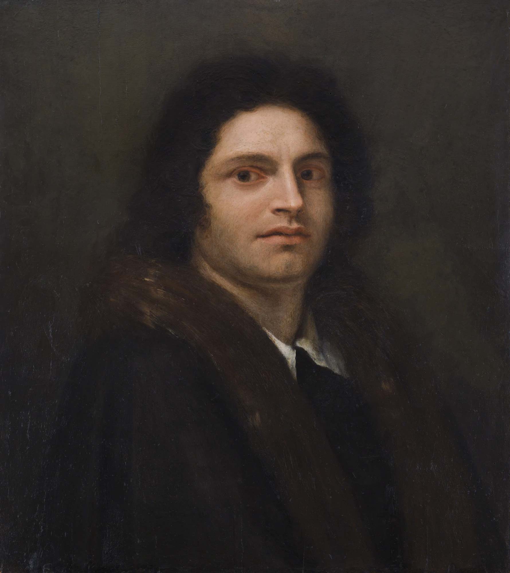 Antonio Canova, Autoritratto del Giorgione (1792; olio su tavola, 72,5 x 64 cm) Antonio Canova, Autoritratto del Giorgione (1792; olio su tavola, 72,5 x 64 cm)