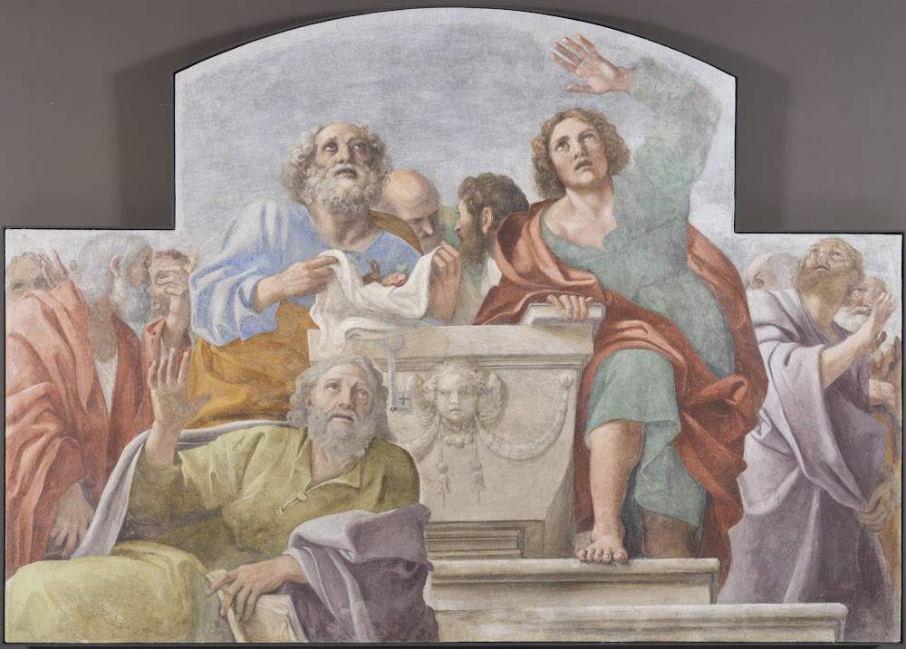 Palazzo Barberini reunites Herrera chapel fresco cycle designed by Annibale Carracci 