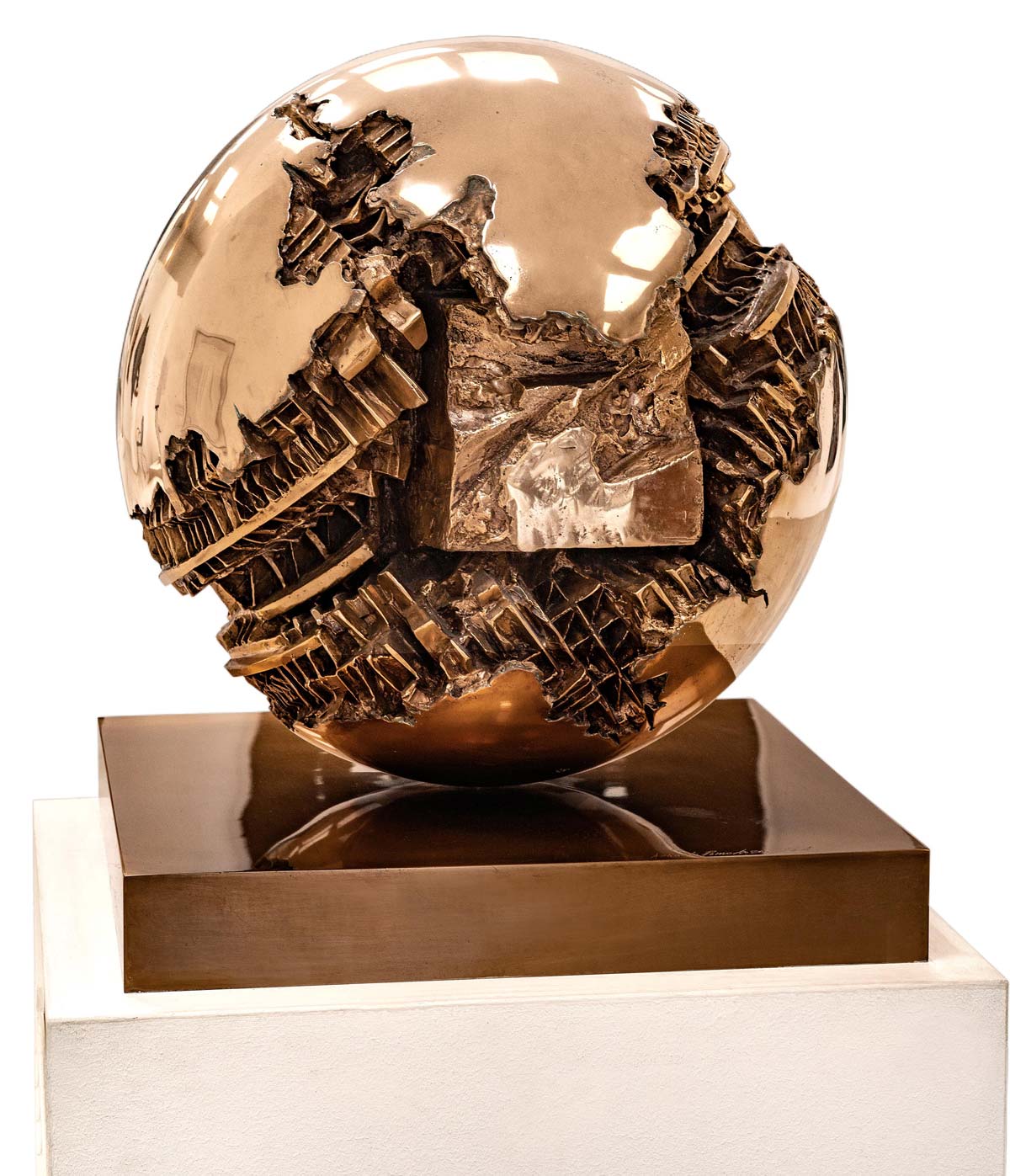 Arnaldo Pomodoro, Sphere No. 4 Arnaldo Pomodoro, Sphere No. 4