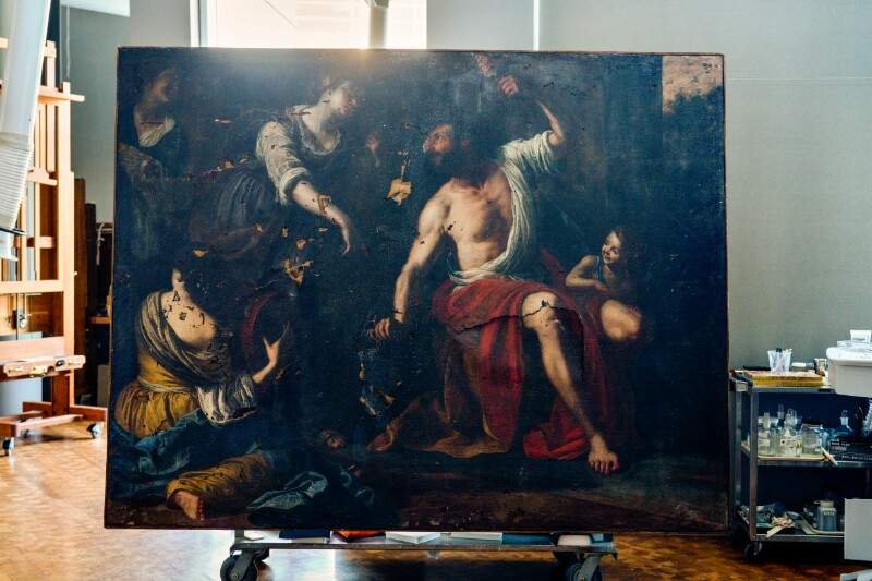 Une nouvelle œuvre d'Artemisia Gentileschi: le Getty confirme l'attribution d'Hercule et Onphale