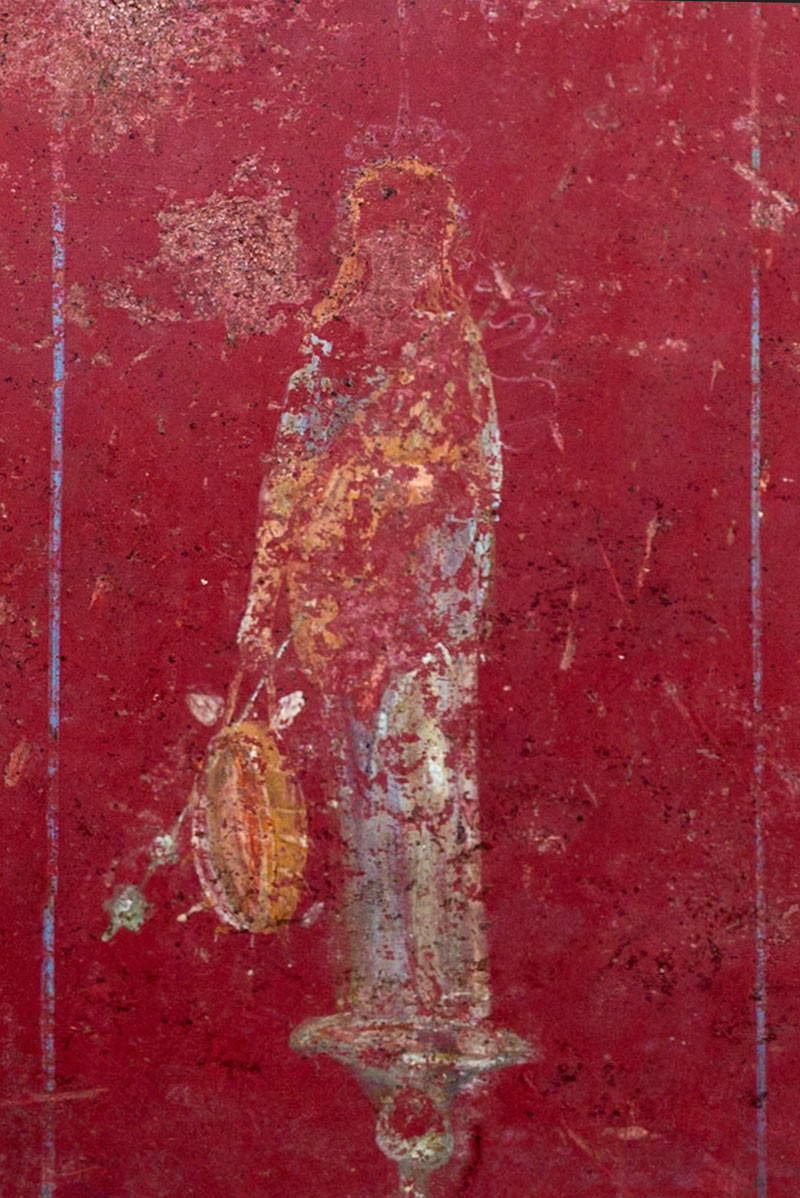 Detail der Dekoration des Vestibüls