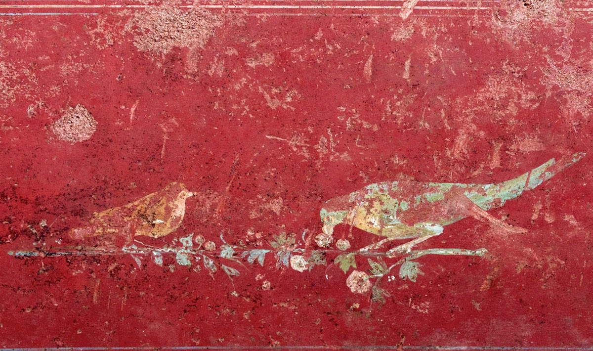 Detail der Dekoration des Vestibüls