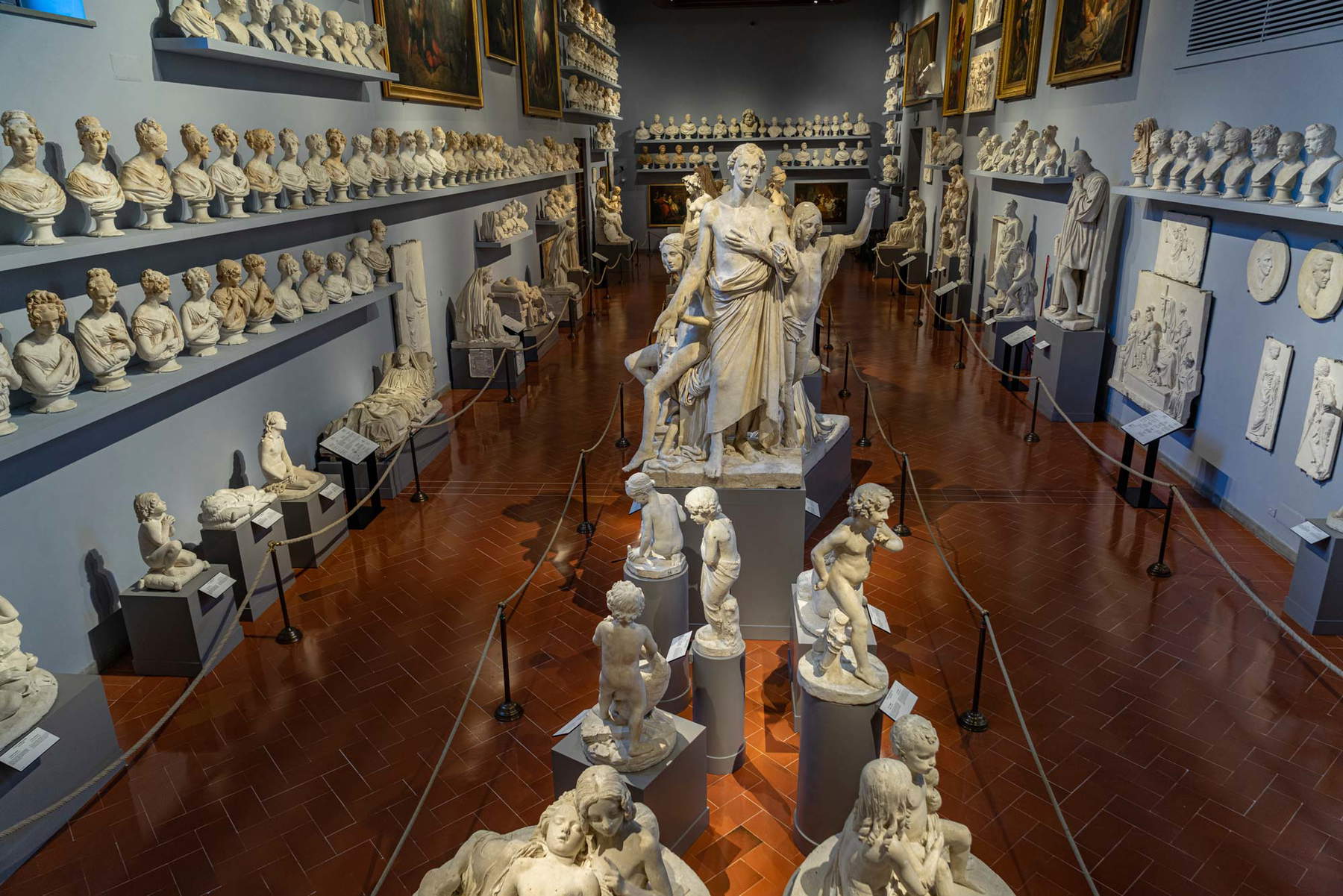 La nouvelle galerie de l'Accademia à Florence. Photo par Guido Cozzi La nouvelle galerie de l'Accademia à Florence. Photo par Guido Cozzi