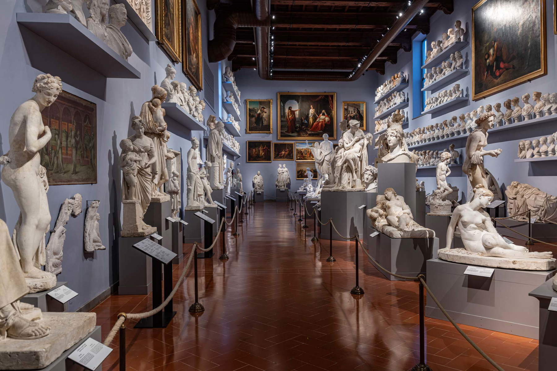 La nouvelle galerie de l'Accademia à Florence. Photo par Guido Cozzi La nouvelle galerie de l'Accademia à Florence. Photo par Guido Cozzi