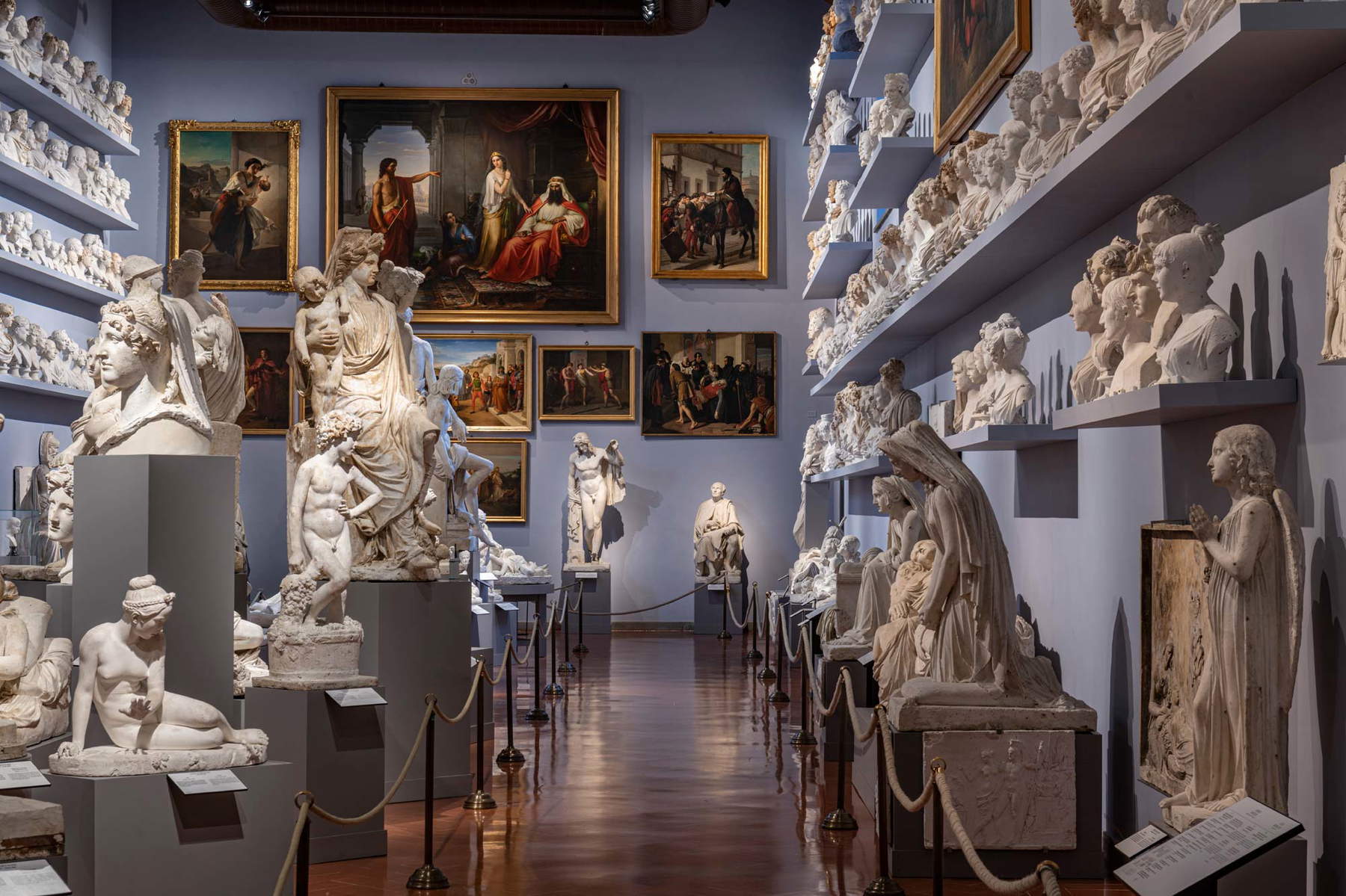 La nouvelle galerie de l'Accademia à Florence. Photo par Guido Cozzi La nouvelle galerie de l'Accademia à Florence. Photo par Guido Cozzi