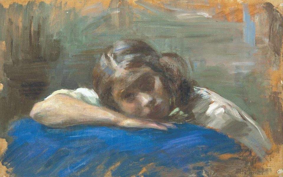 What is thought to be a lost Boccioni painting resurfaces in England