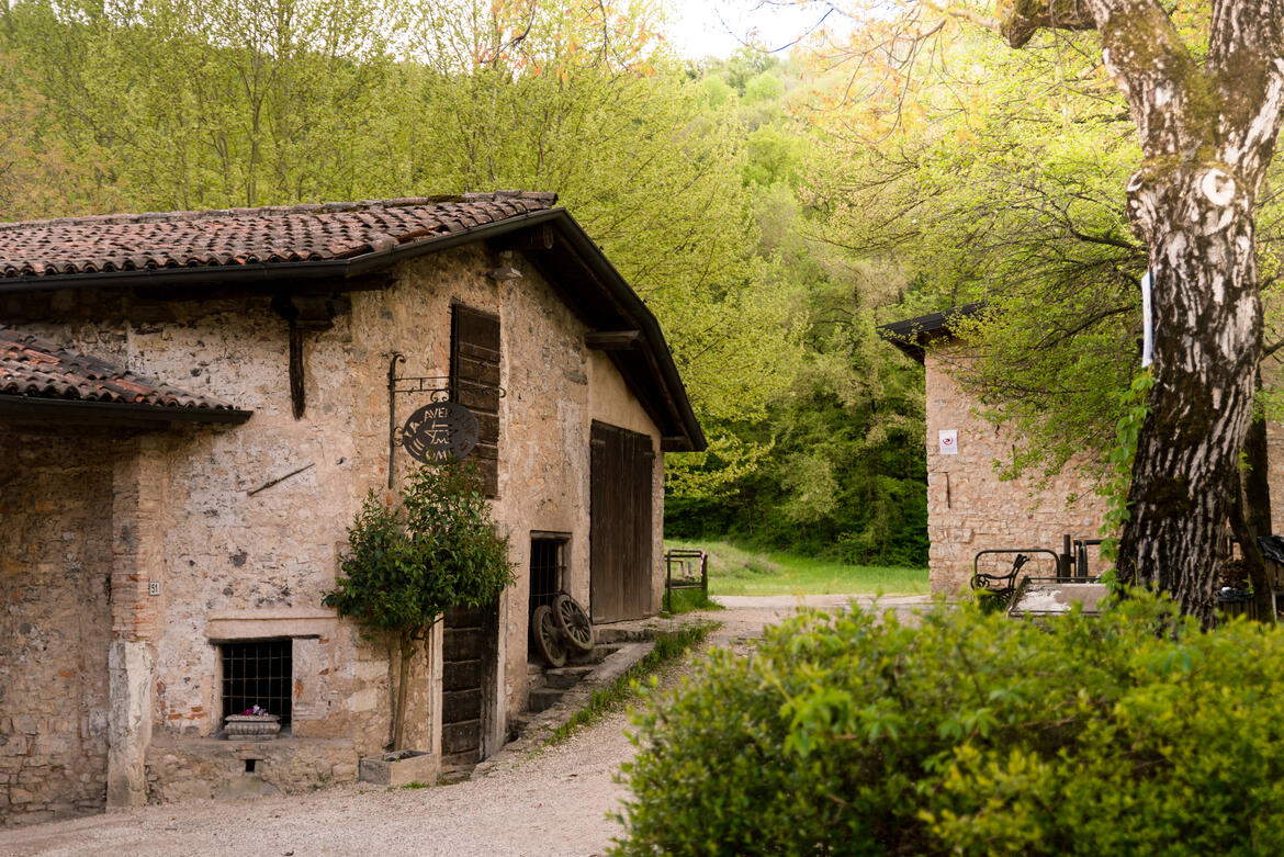 Borgo del Maglio. Foto Gemeinde Ome Borgo del Maglio. Foto Gemeinde Ome