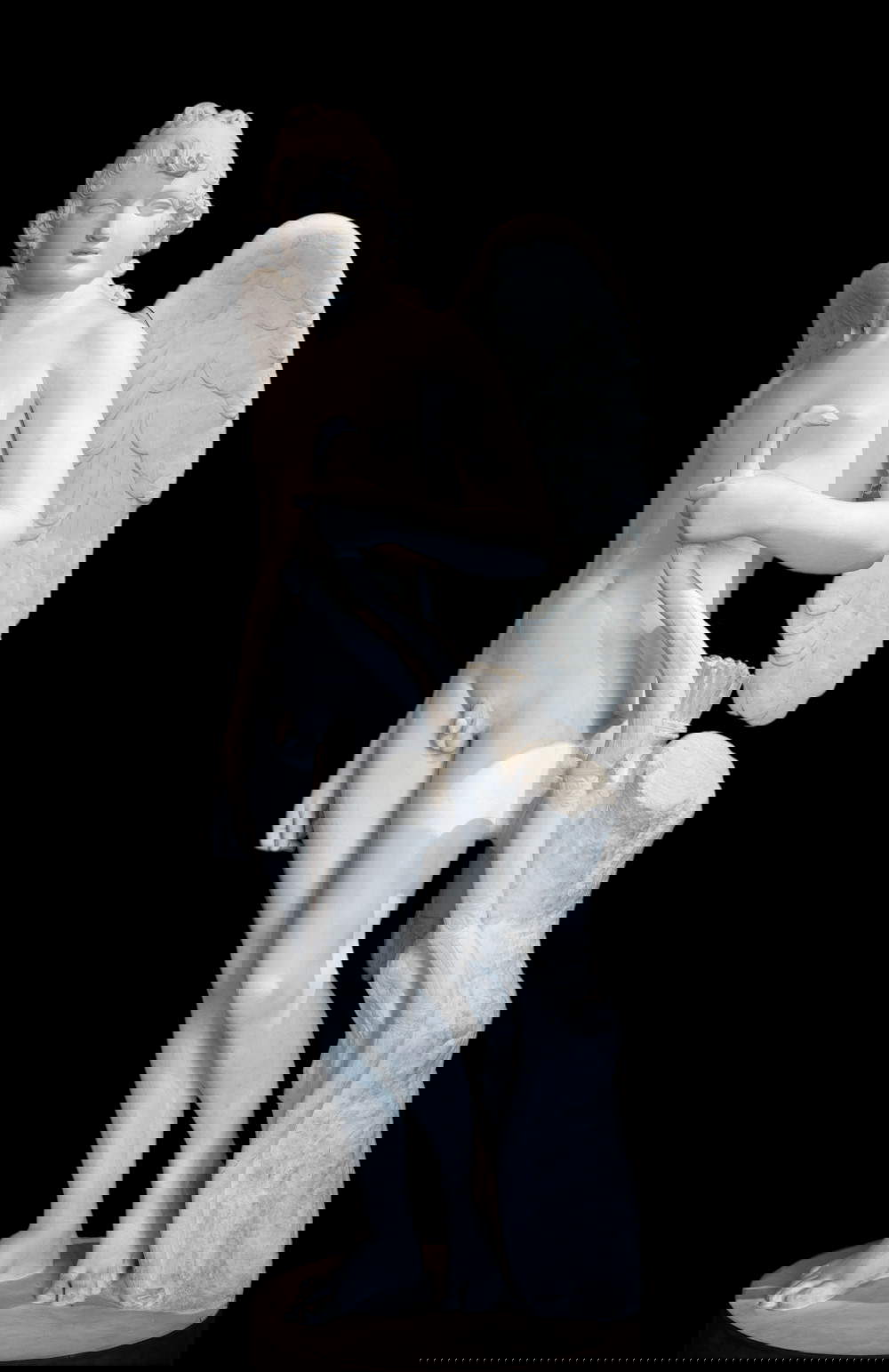 Antonio Canova, Amorino alato (1795 circa; gesso, 142 x 68 x 57 cm; Venezia, Fondazione MUVE)