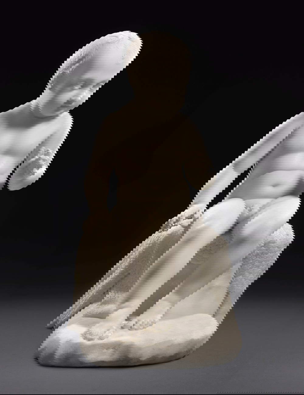 Antonio Canova, San Giovannino (1821-22; marmo, 65 x 35 x 43 cm; Parigi, Trebosc van Lelyveld)