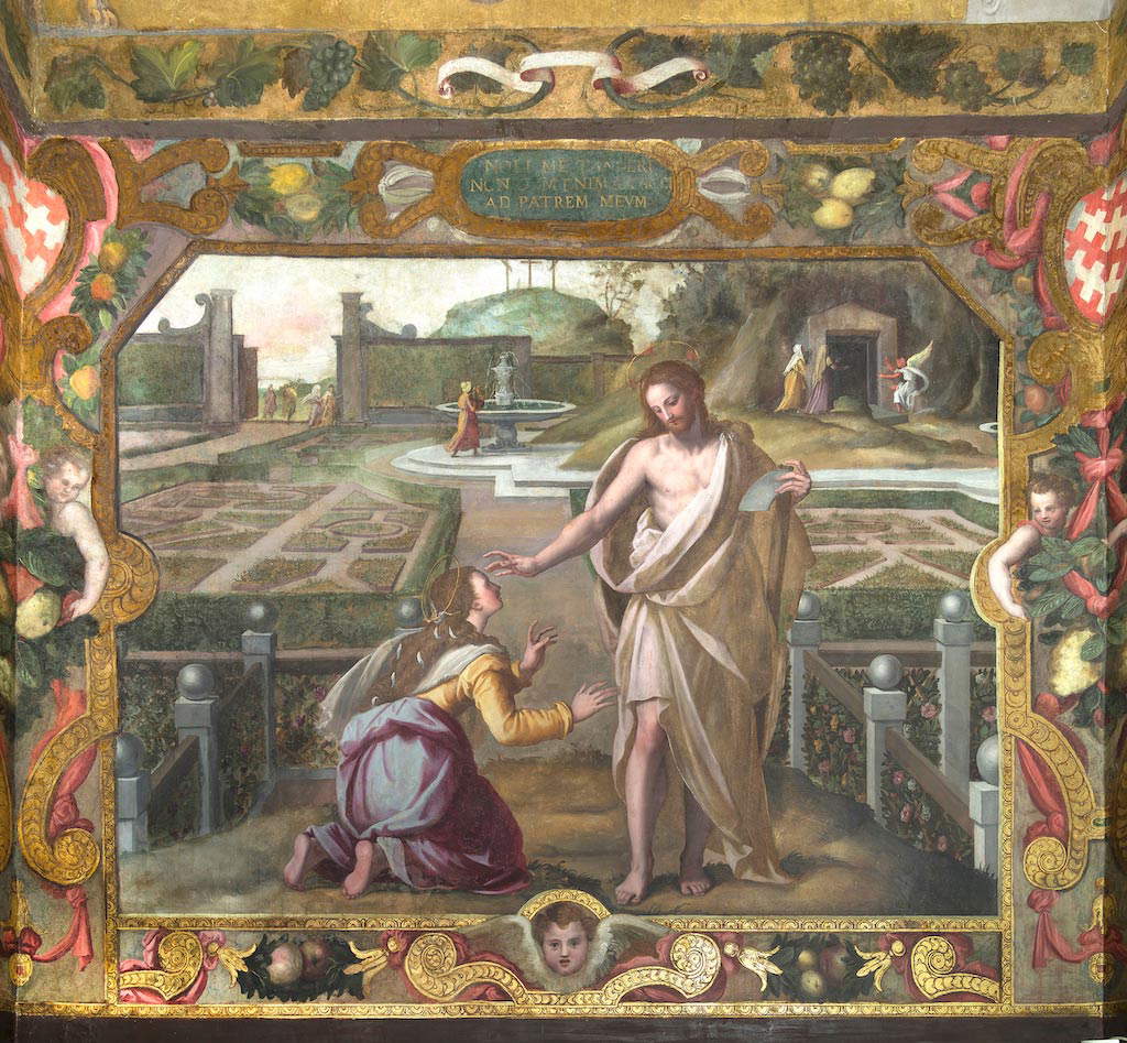 Portinari Salviati Palace, Salviati Chapel, Noli me tangere. Alessandro Allori and aids; 1579-1580.