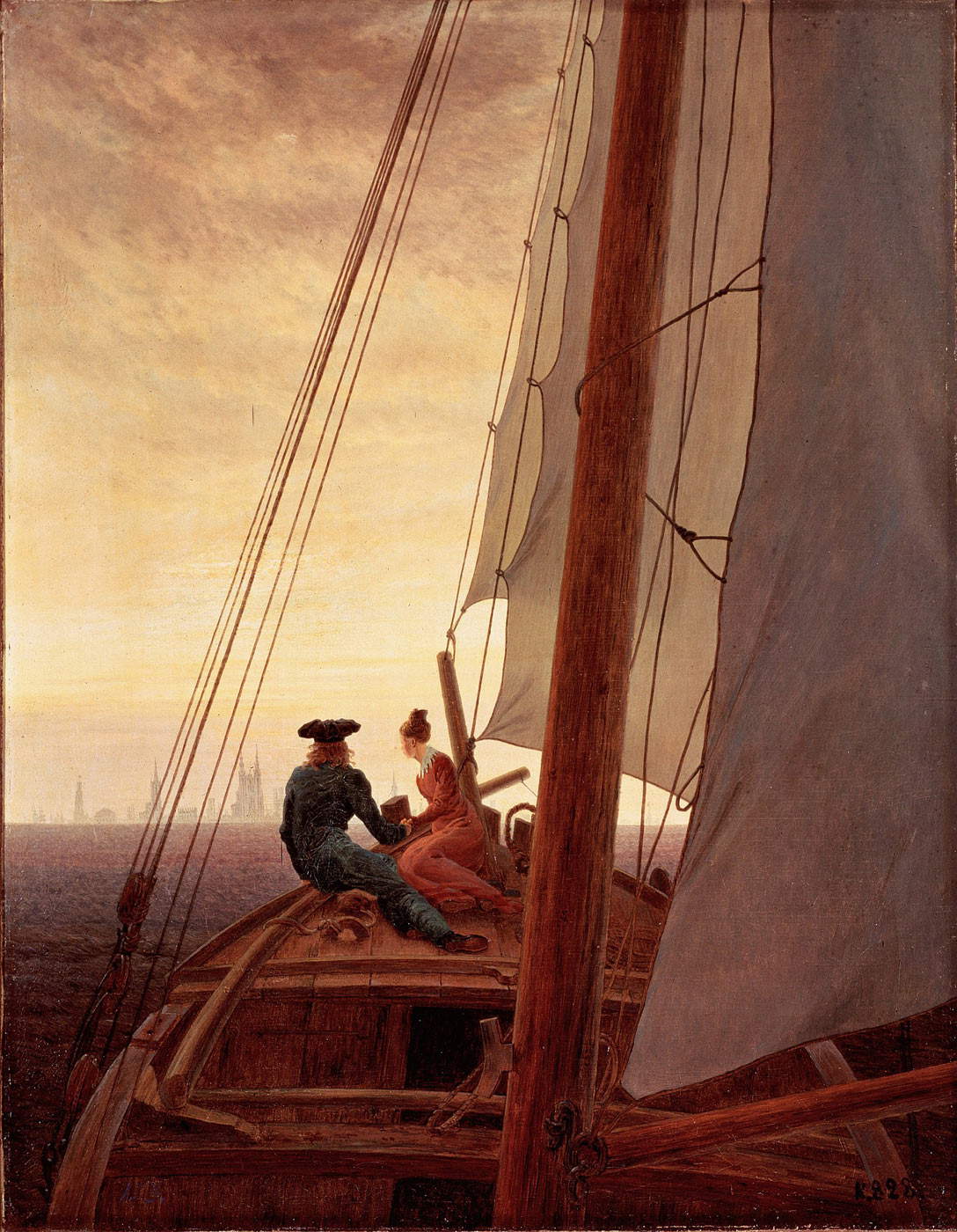 Dipinti Paesaggio Quadri di Fama Mondiale - Caspar David Friedrich