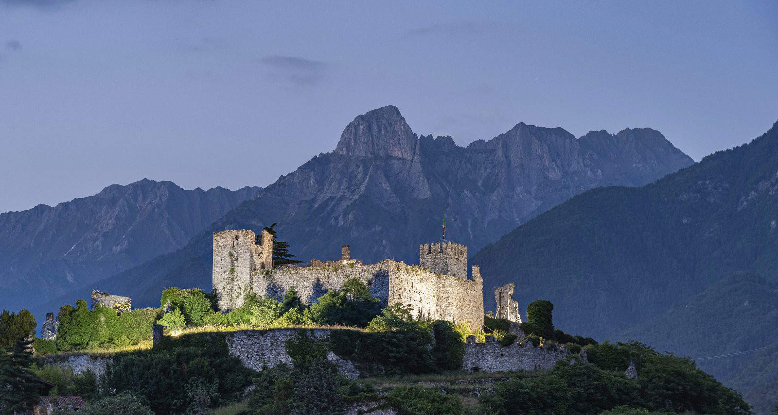 Le château de Breno. Photo Brescia Tourism/Agostino Marzotta Le château de Breno. Photo Brescia Tourism/Agostino Marzotta