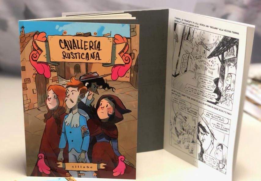 Pietro Mascagni's Cavalleria Rusticana becomes a comic book