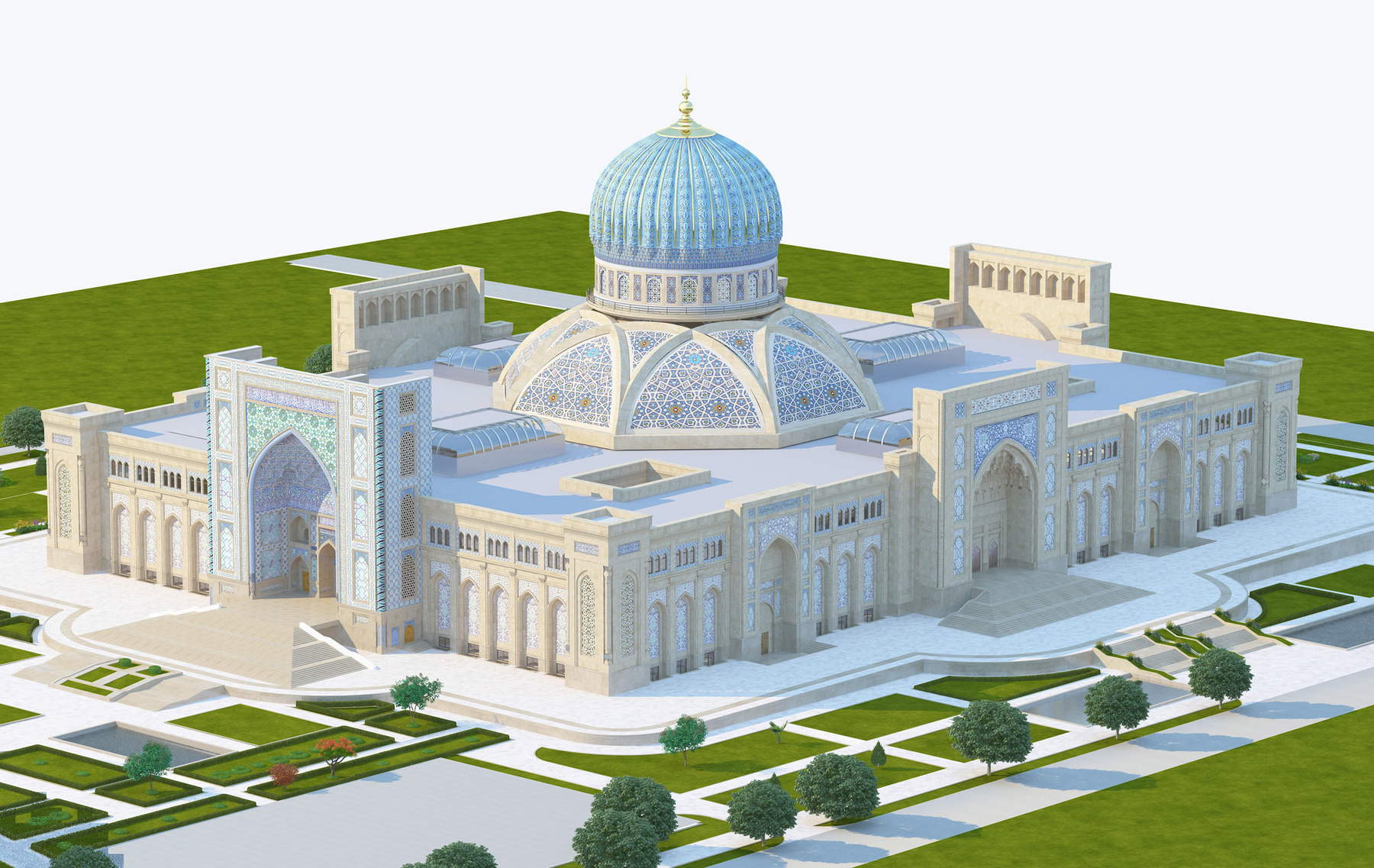 Centre de civilisation islamique à Tachkent, Ouzbékistan Centre de civilisation islamique à Tachkent, Ouzbékistan