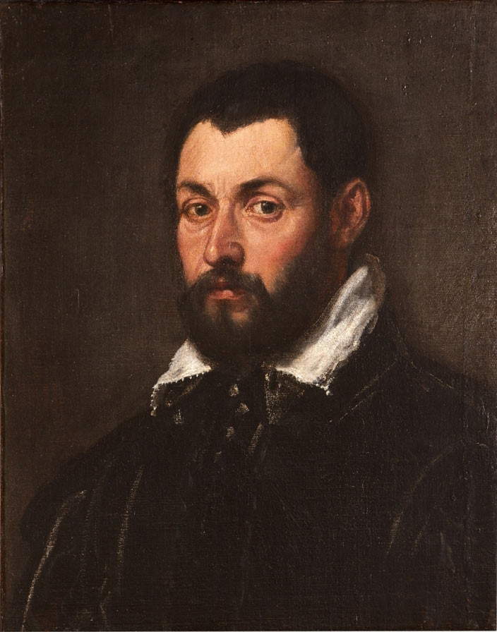 Tintoretto's circle, Manly Portrait