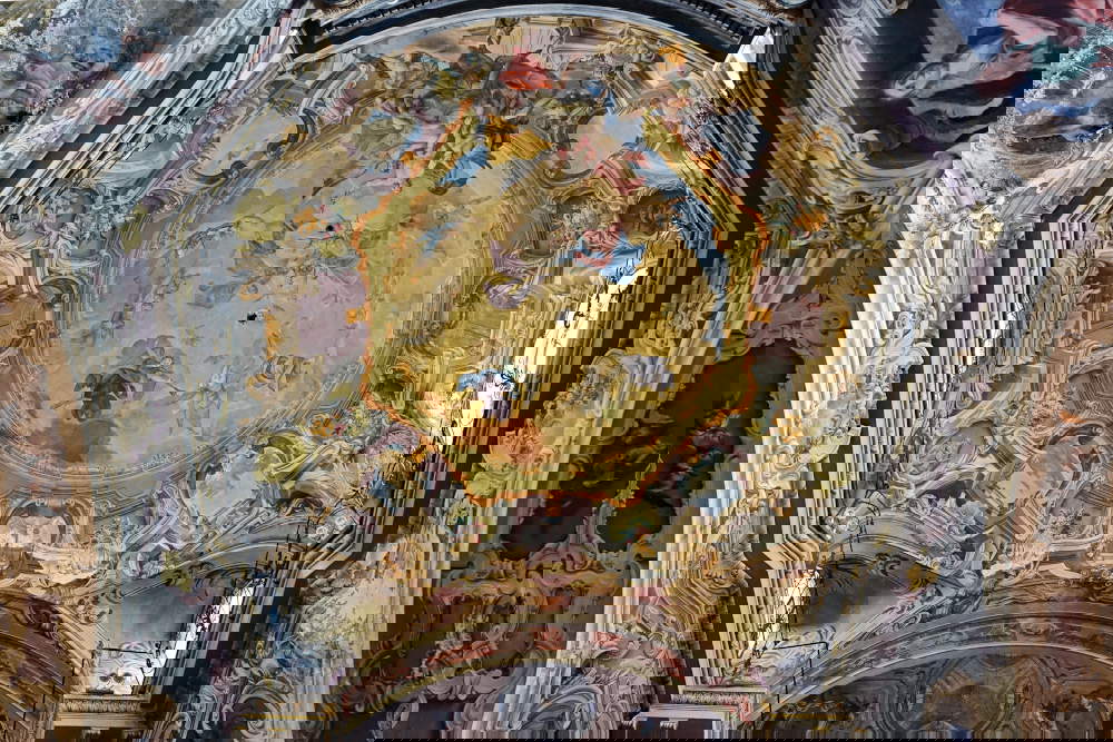 Fresken in der Kirche von St. Sebastian