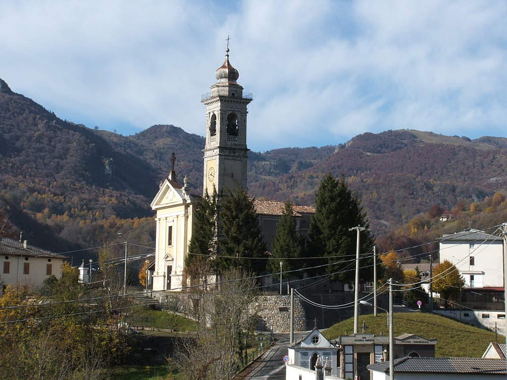 La chiesa di Sant'Ambrogio a Taleggio