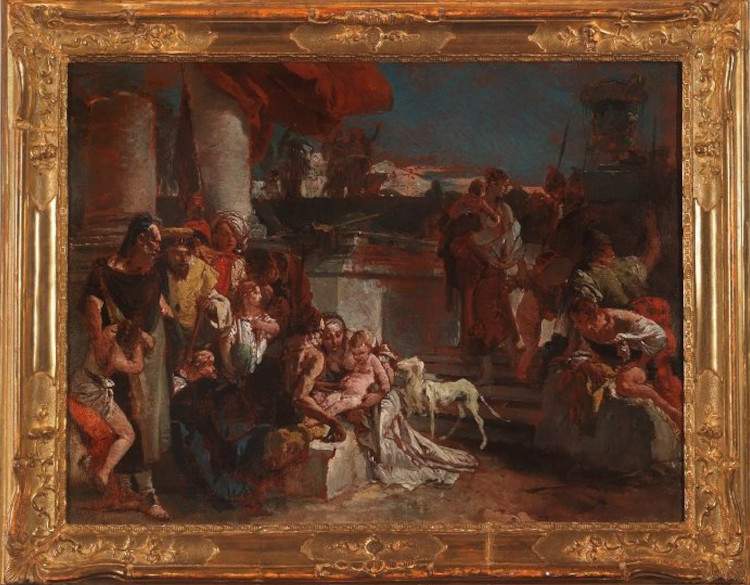 La circoncision du Christ de Tiepolo voyage de Bassano del Grappa à Venise 