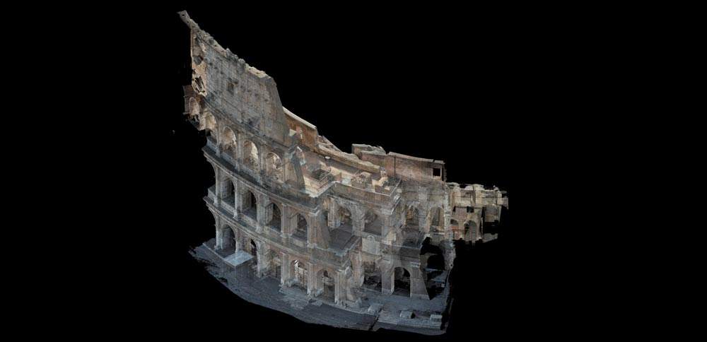 Rome, coming soon the first complete 3D geometric survey of the Colosseum