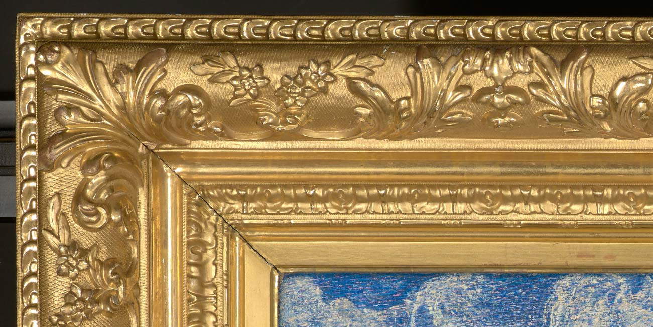 A detail of the original frame A detail of the original frame