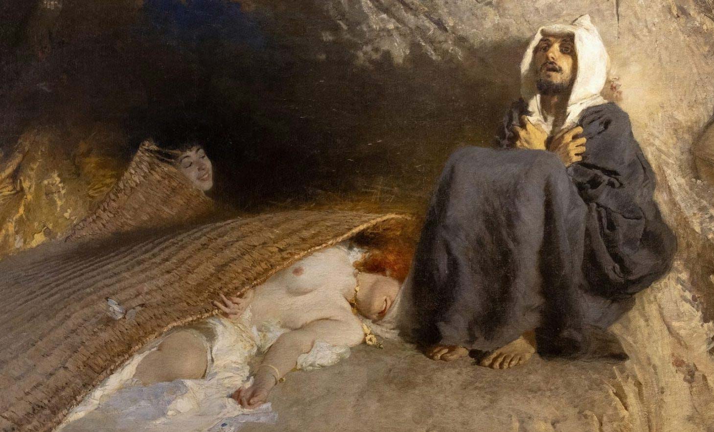 Domenico Morelli, Le tentazioni di sant'Antonio (1878) Domenico Morelli, Le tentazioni di sant'Antonio (1878)