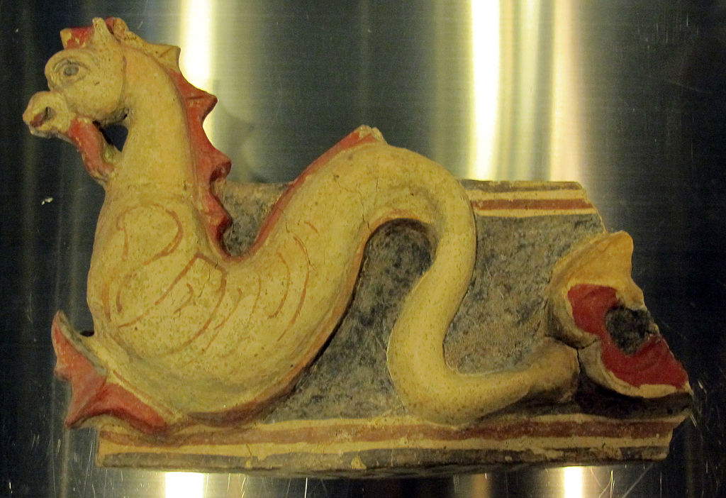 Arte etrusco, Drago (Orvieto, Museo Arqueológico Nacional)