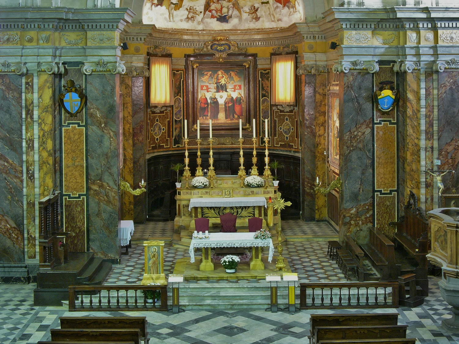 Die Co-Kathedrale von Città della Pieve. Foto BeWeb Die Co-Kathedrale von Città della Pieve. Foto BeWeb