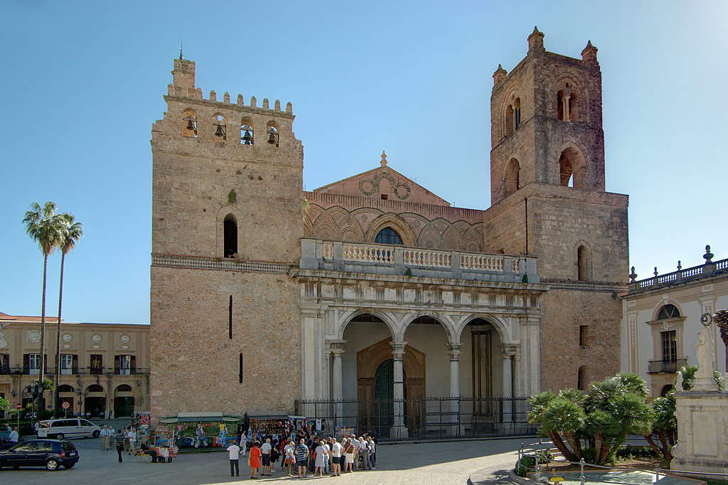 La cathédrale de Monreale. Photo de Berthold Werner La cathédrale de Monreale. Photo de Berthold Werner