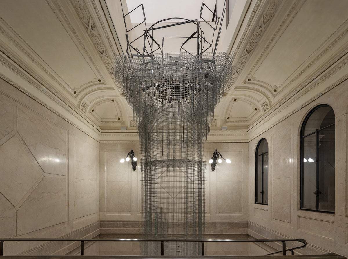 Venice, in the newly opened Procuratie Vecchie also features an installation by Edoardo Tresoldi