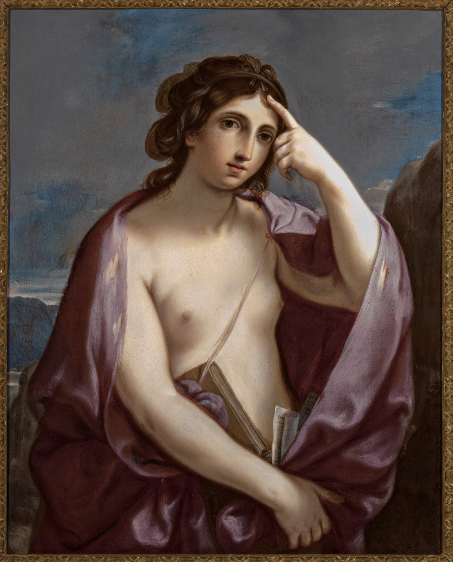 Elisabetta Sirani, Allegorical Figure of Philosophy (oil on canvas, 93 x 74.8 - 115 x 96.8 cm) Elisabetta Sirani, Allegorical Figure of Philosophy (oil on canvas, 93 x 74.8 - 115 x 96.8 cm)