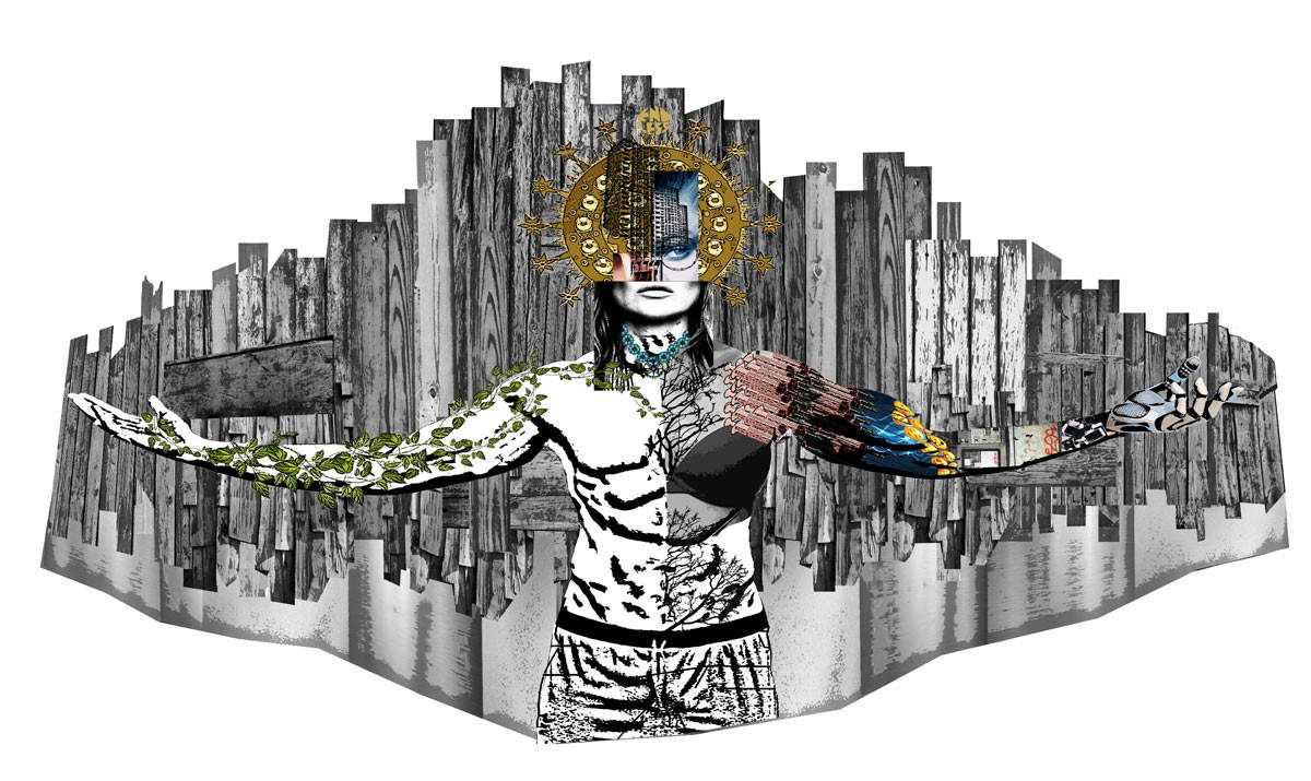 Endless, The Endless Transfiguration (2022; mixed media, 300 x 1400 cm) Endless, The Endless Transfiguration (2022; mixed media, 300 x 1400 cm)