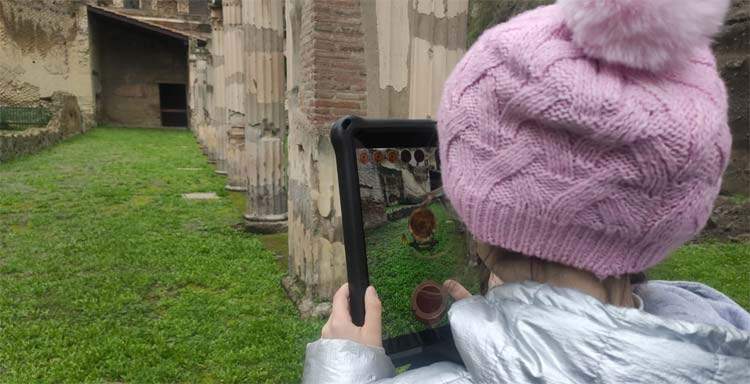 Herculaneum Archaeological Park launches an app for kids with autism