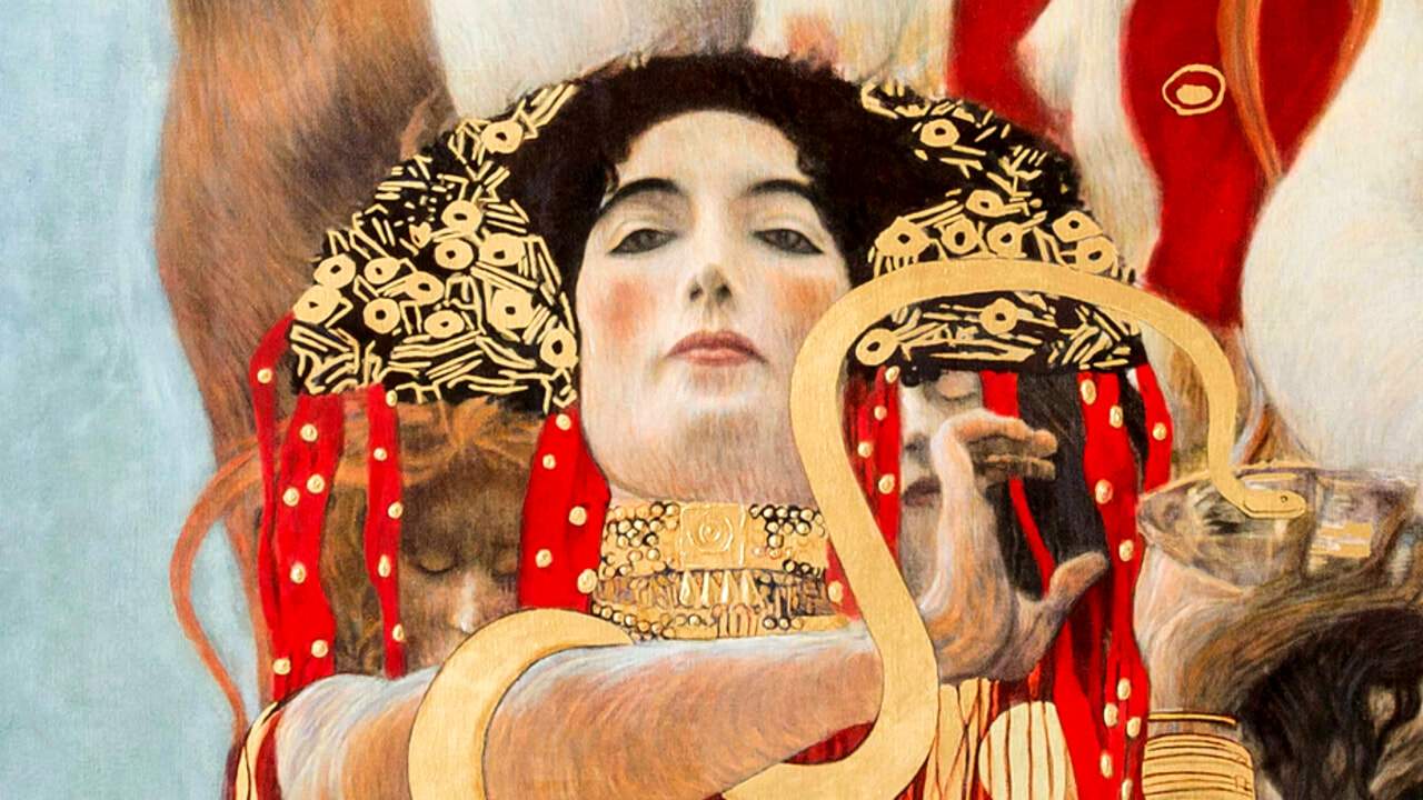 Klimt's Medicine, the masterpiece destroyed in 1944, reconstructed digitally in Piacenza
