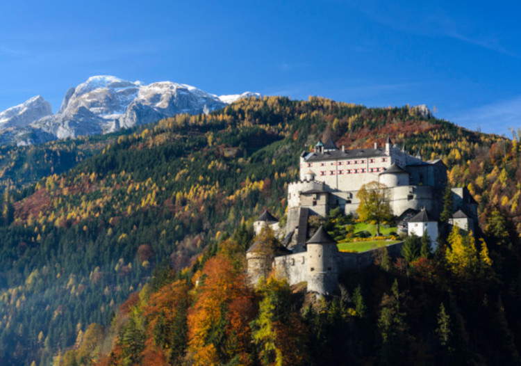 Festung Hohenwerfen. Credit Österreichische Zentrale für Tourismus. Foto von Volker Preusser